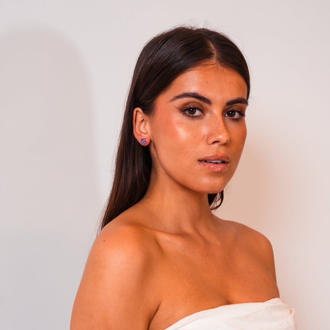 Flower Sticker Earrings