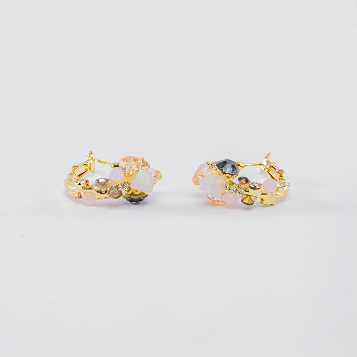 Retro Flower Pattern Earrings