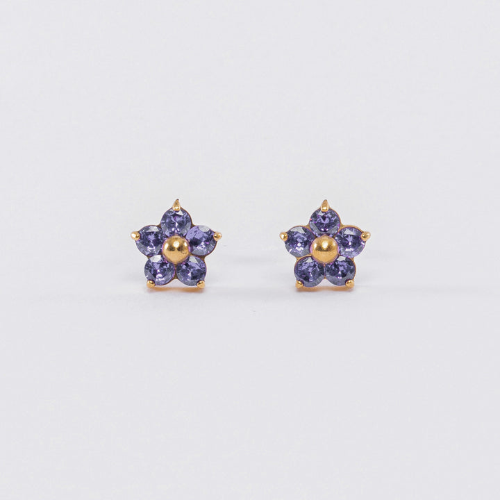 Flower Sticker Earrings