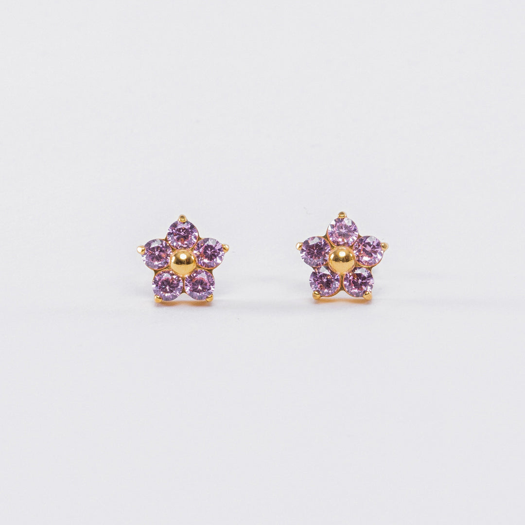 Flower Sticker Earrings