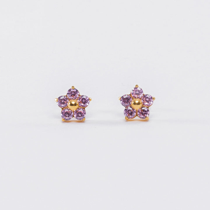 Flower Sticker Earrings