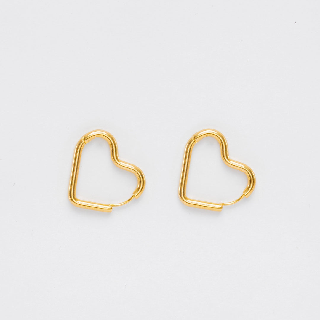 Heart-Shaped Earrings