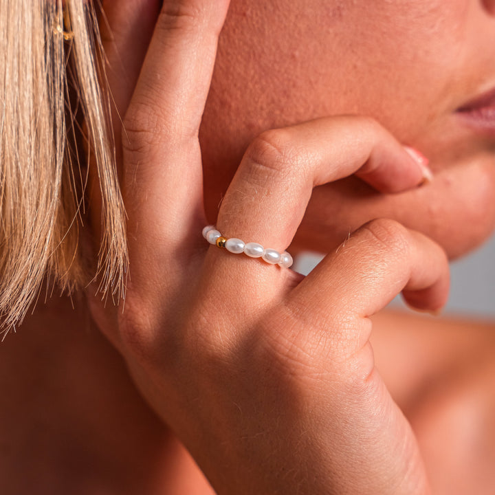 Muai Pearl Statement Ring