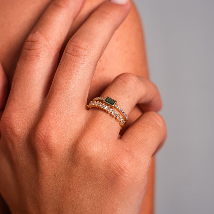 Emerald Gemstone Ring