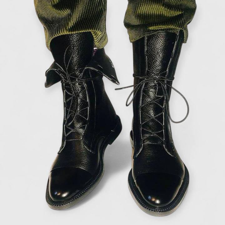 Althea™ | Classic Lace-Up Ankle Boots