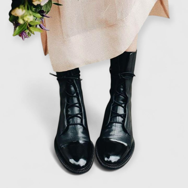 Althea™ | Classic Lace-Up Ankle Boots