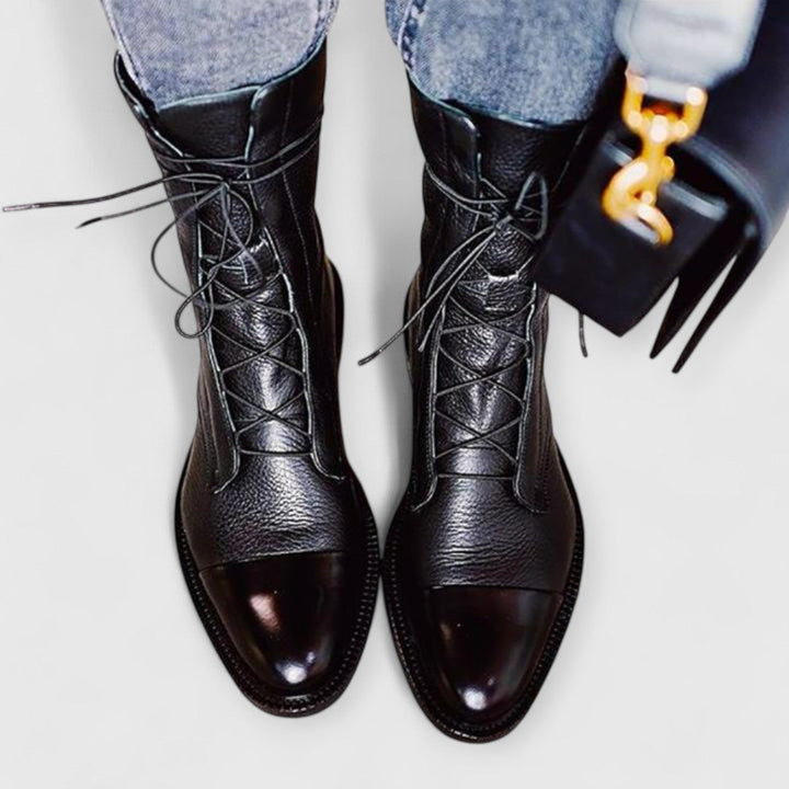 Althea™ | Classic Lace-Up Ankle Boots