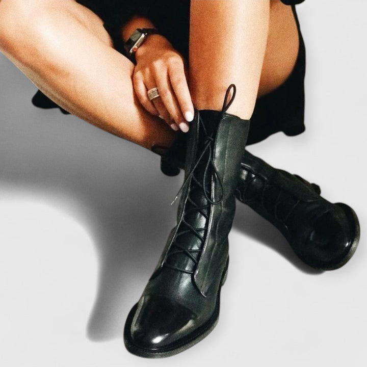 Althea™ | Classic Lace-Up Ankle Boots