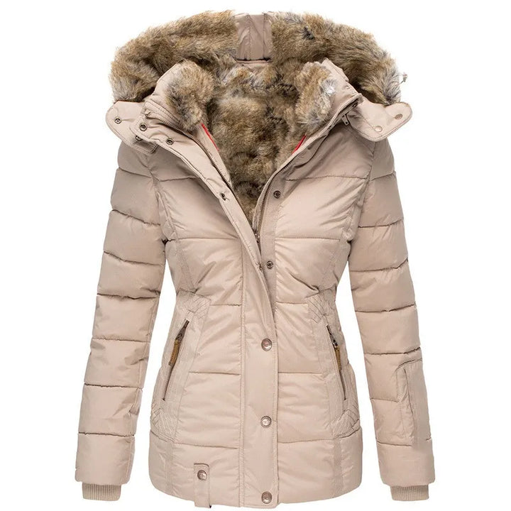 Dupont™ | Warm Winter Coat with Fur Lining