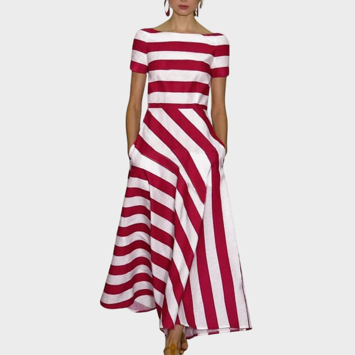 Hayden Aria | Light & Fluid Stripe Dress