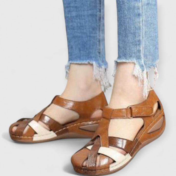 Kiana™ | Elegant Strap Wedges