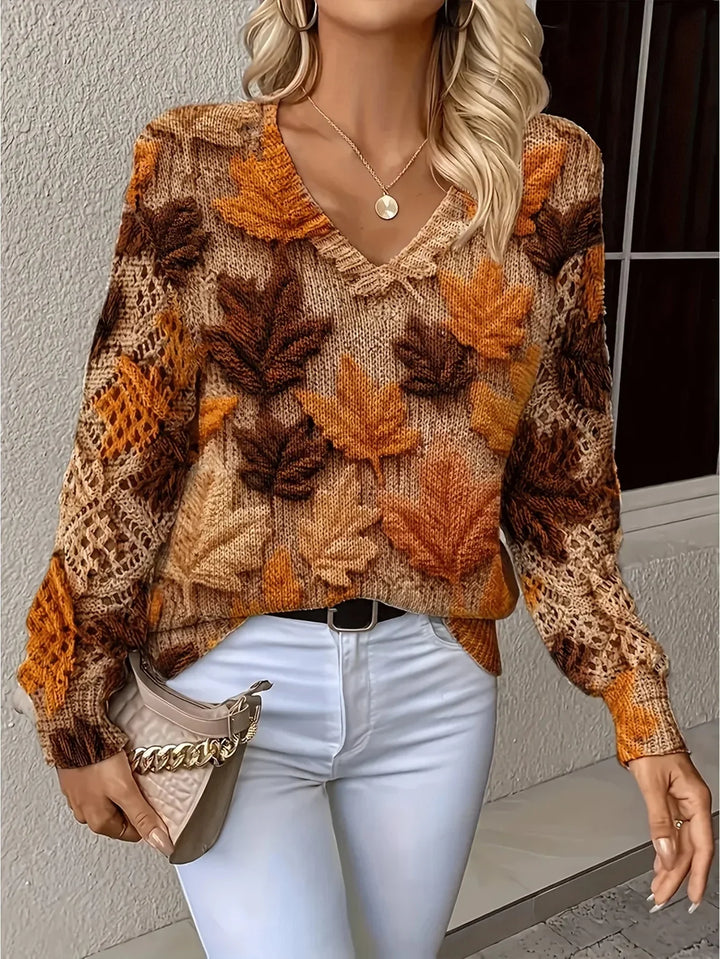 Hayden Trista™ | Elegant Floral Pullover