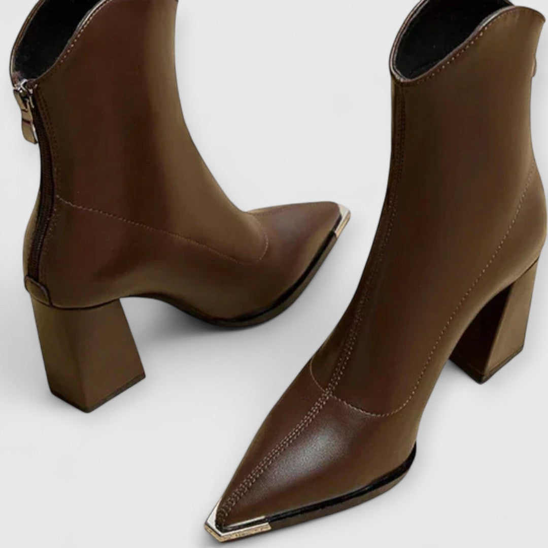 Felice™ | Elegant Pointed Ankle Boots