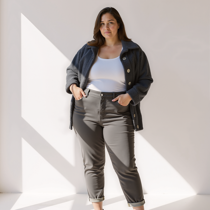 Rowan - Relaxed Fit Button Jacket