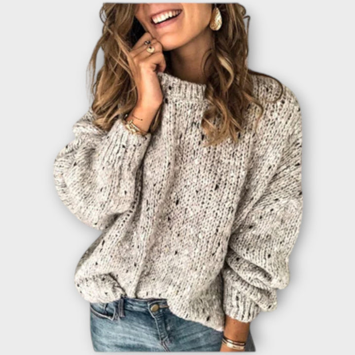 Linda™ | Cozy Retro Knit Sweater