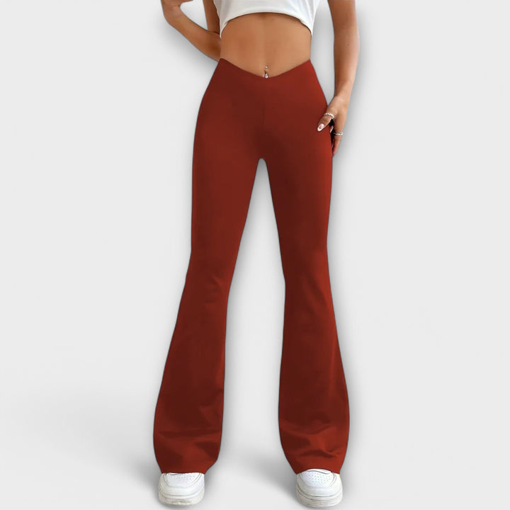 Serena™ | Relaxed Pants with Flared Leg