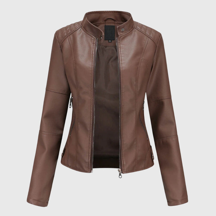 Giorgina™ | Stylish Leather Jacket for Women