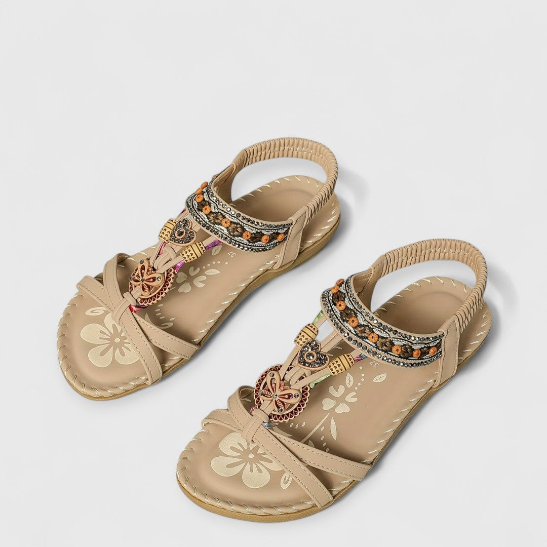 Lera™ | Flat Bohemian Sandals