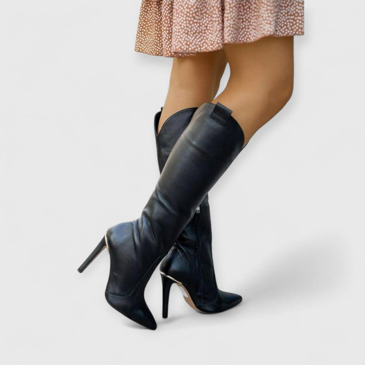 Kylie™ | Elegant Over-the-Knee Boots with Stiletto Heel