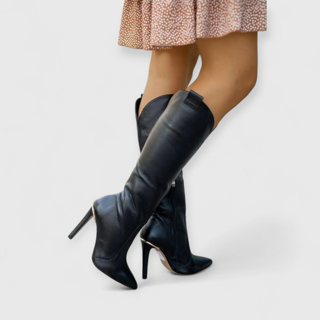 Kylie™ | Elegant Over-the-Knee Boots with Stiletto Heel
