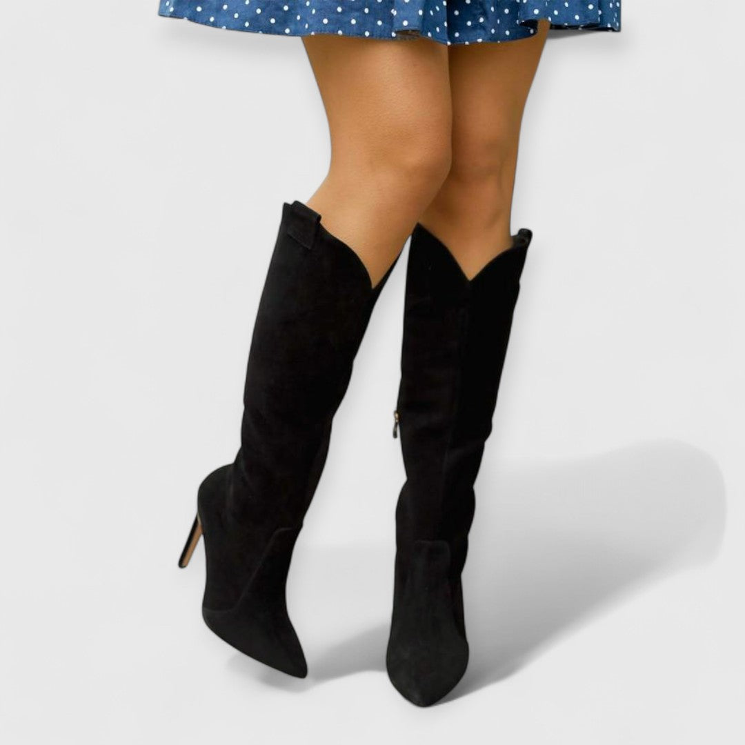 Kylie™ | Elegant Over-the-Knee Boots with Stiletto Heel