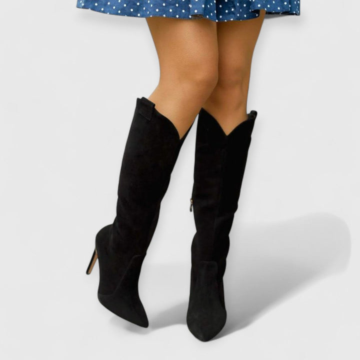 Kylie™ | Elegant Over-the-Knee Boots with Stiletto Heel