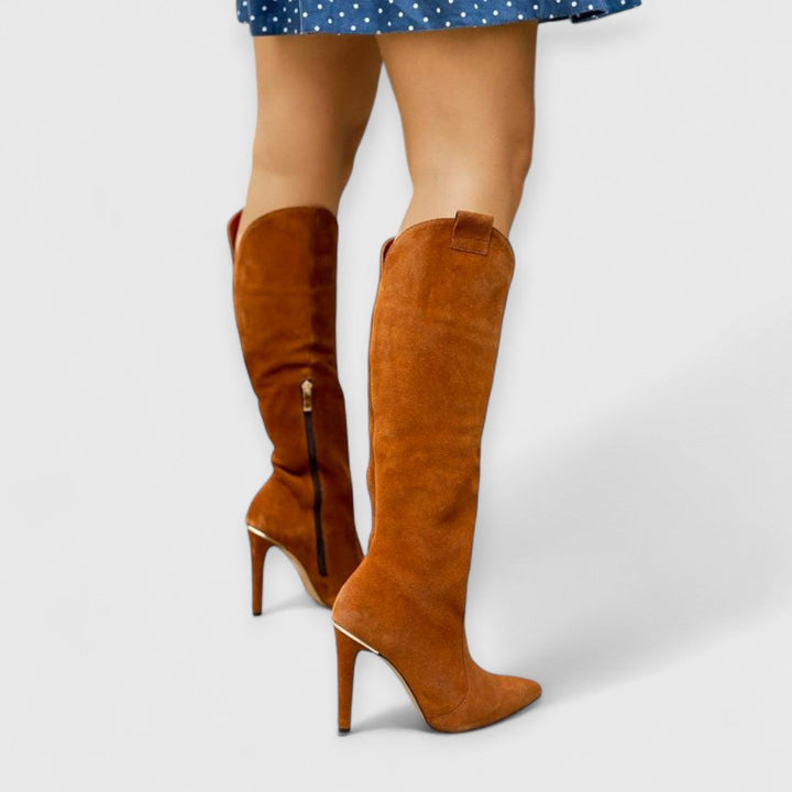 Kylie™ | Elegant Over-the-Knee Boots with Stiletto Heel
