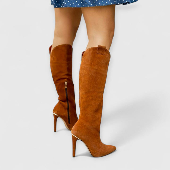 Kylie™ | Elegant Over-the-Knee Boots with Stiletto Heel