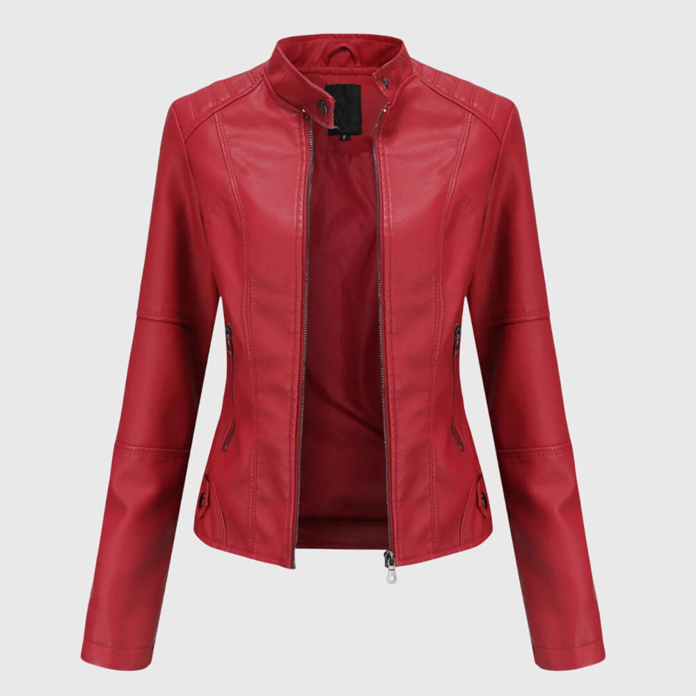 Giorgina™ | Stylish Leather Jacket for Women