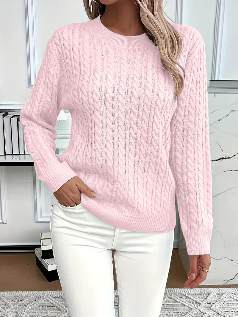 Zoe | Cable Knit Sweater