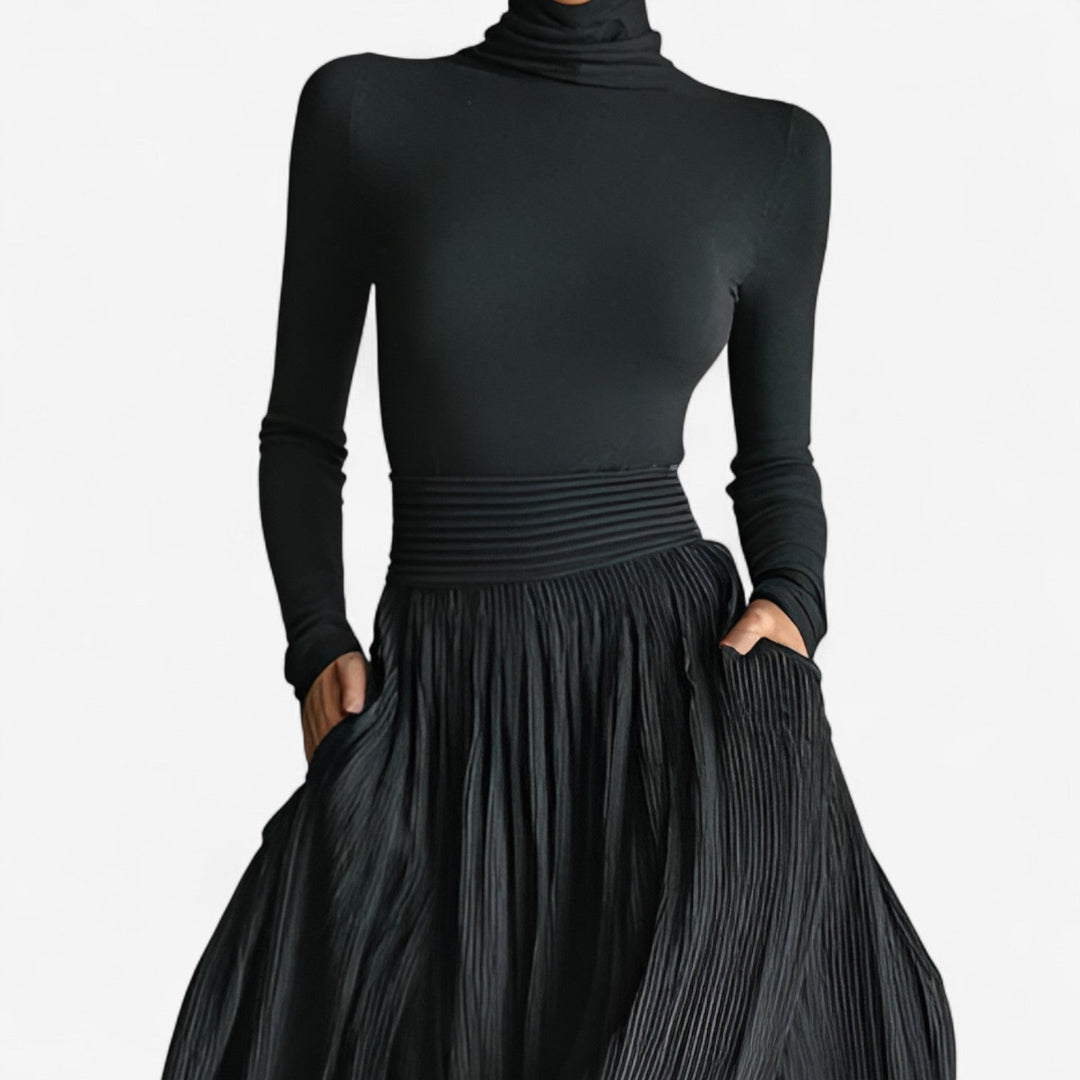 Hayden Aline™ | High Waist Maxi Skirt Plus Shirt