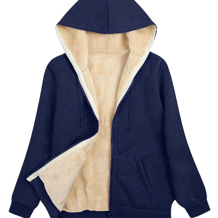 Luna - Warm Zip-Up Jacket with Hood