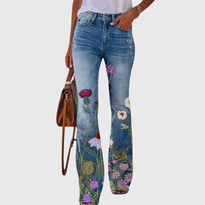 Lilly™ | Pants with Flowers