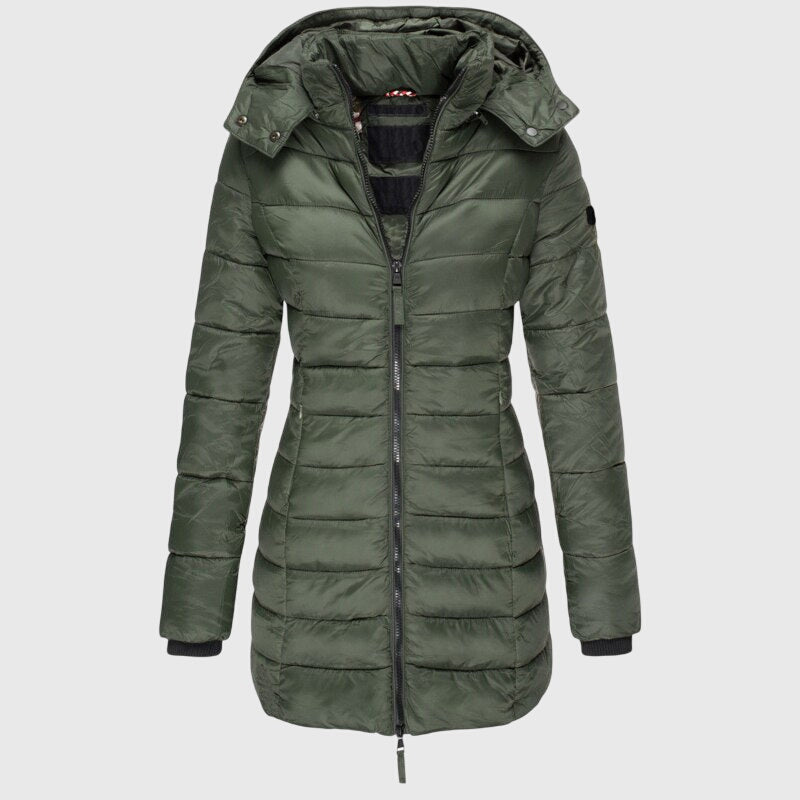 Elise™ | Long down jacket