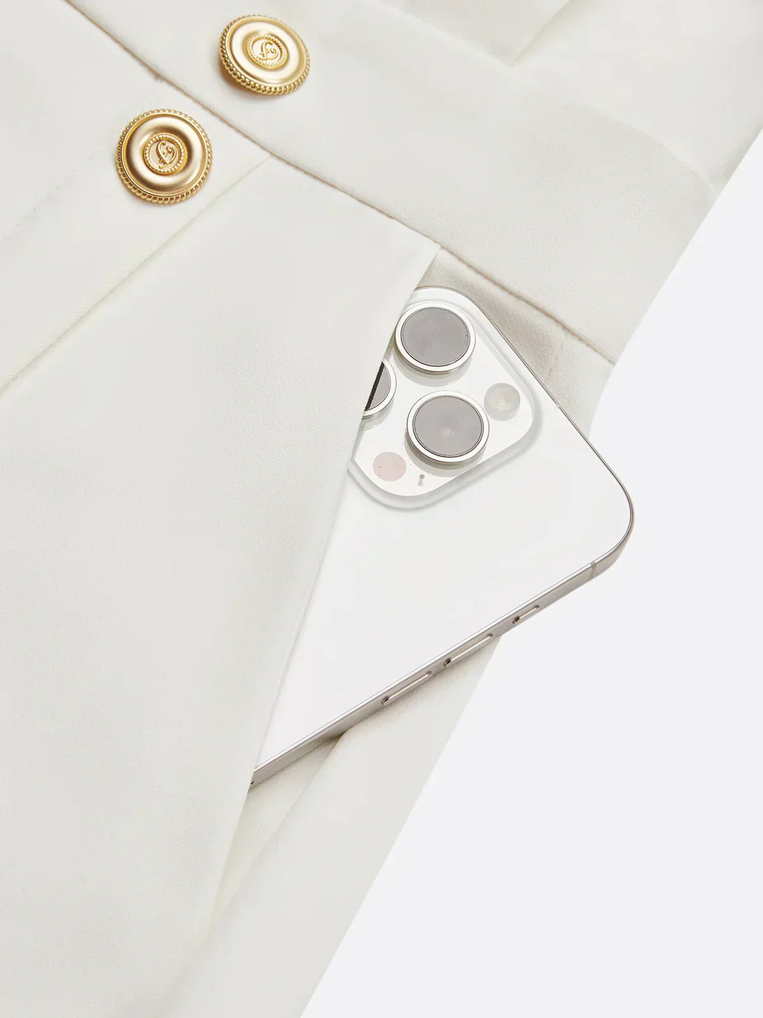 Hayden Marlene™ | Solid Midi Dress with Button Slit and Round Neckline