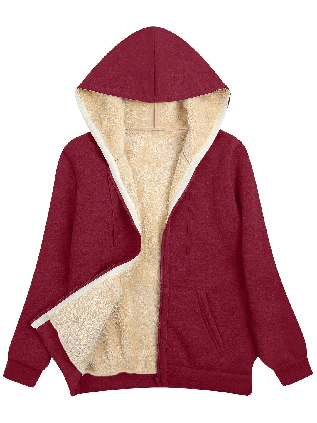 Luna - Warm Zip-Up Jacket with Hood