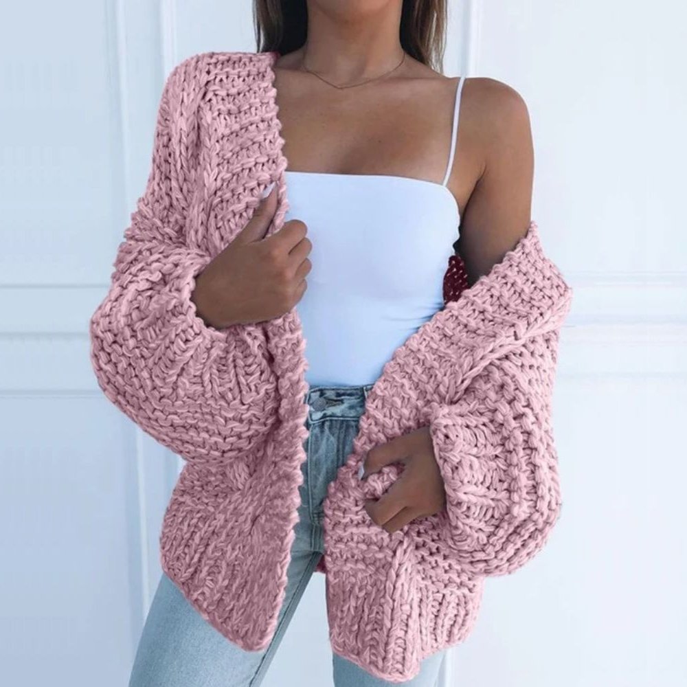 Eleanor™ | Chunky Knit Relaxed Cardigan