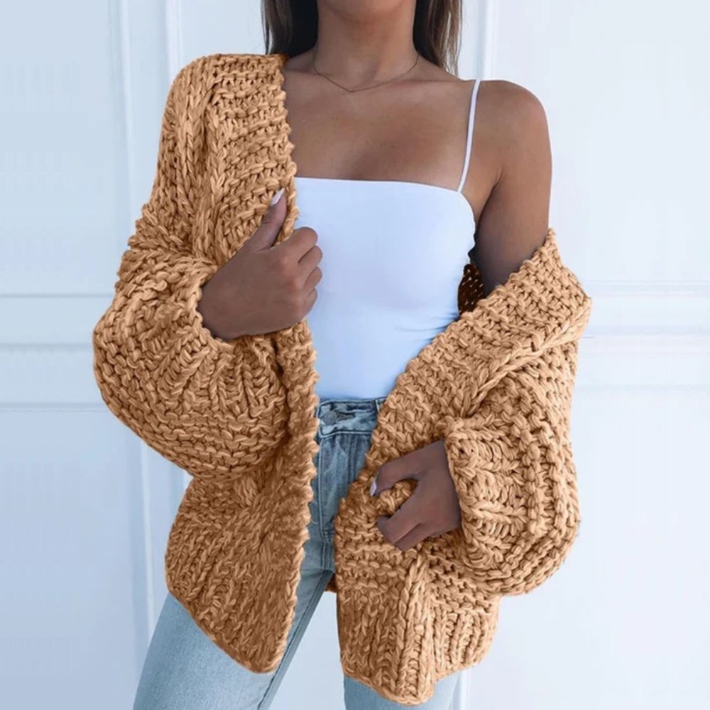 Eleanor™ | Chunky Knit Relaxed Cardigan