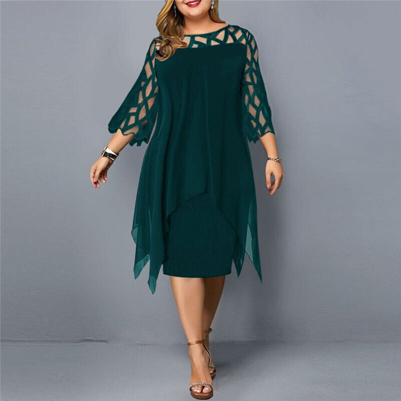 Hayden Jamie | Chic Plus Size Midi Dress