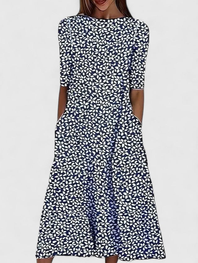 Karelieth™ | Sophisticated Midi Dress